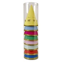 Party Hats 8/pk-Large Assorted Colors Cone Hats