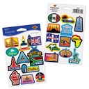 Passport Stickers Stickers & Tattoos