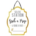 Photo Booth Selfie Station Sign