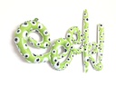 Phrase Script Eeek! Green Foil