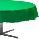 Plastic Round Tablecover 84"