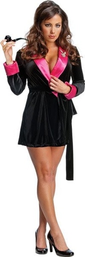 [30376323] Playboy Smoking Jacket XS/Adult Decades & Sexy