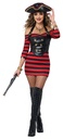 Playful Pirate Woman Costume Gypsies & Pirates