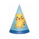 Pokemon- Party Hats 8/pk Cone Hats