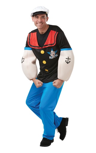 [105100809] Pop Popeye Men's Costume