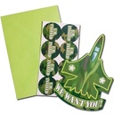 Pstcd Invite Camouflage National Day