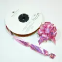 Pull String Holographic Bow Reel 50 Bows/Reel