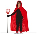 Red Velvet Hooded Cape Child 100 Cm