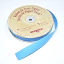 Ribbon Paper Faux 11/4" X 100 Yd -  Turquoise