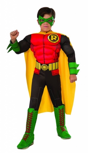 Deluxe Muscle Chest Kids Robin Costume