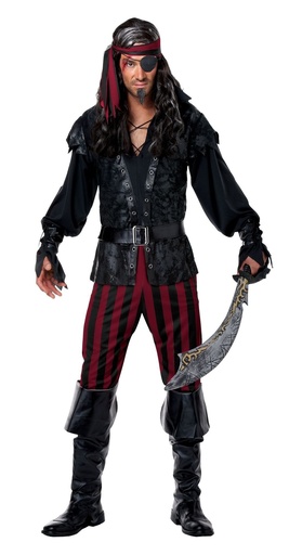 Ruthless Rogue Men's Costume Gypsies & Pirates