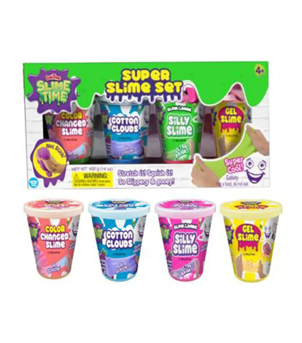 SLIMETIME SUPERSET SLIME 4CANS 400g