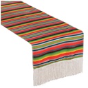Serape Stripe Table Runner Mexican Fiesta