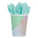 Shimmering Party Paper Cups, 12 oz. - Hot-Stamped