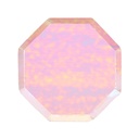 Side Plates (8.25 x 8.25) Inches 8/pk-Iridescent