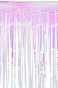 Silver Iridescent Curtains 2x1 M