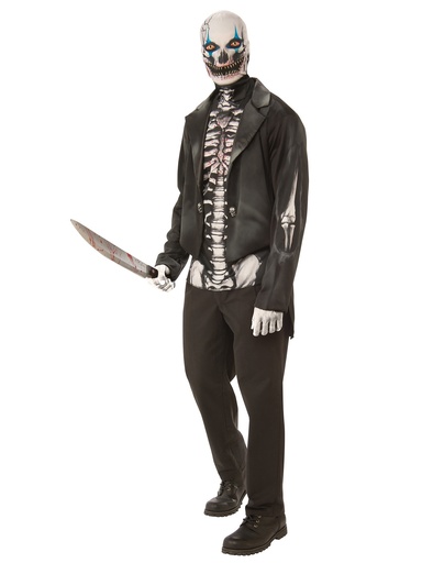 [99318225] Skeleton Men's Costume Devil , Scary