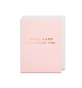 Small Card Big Thank You