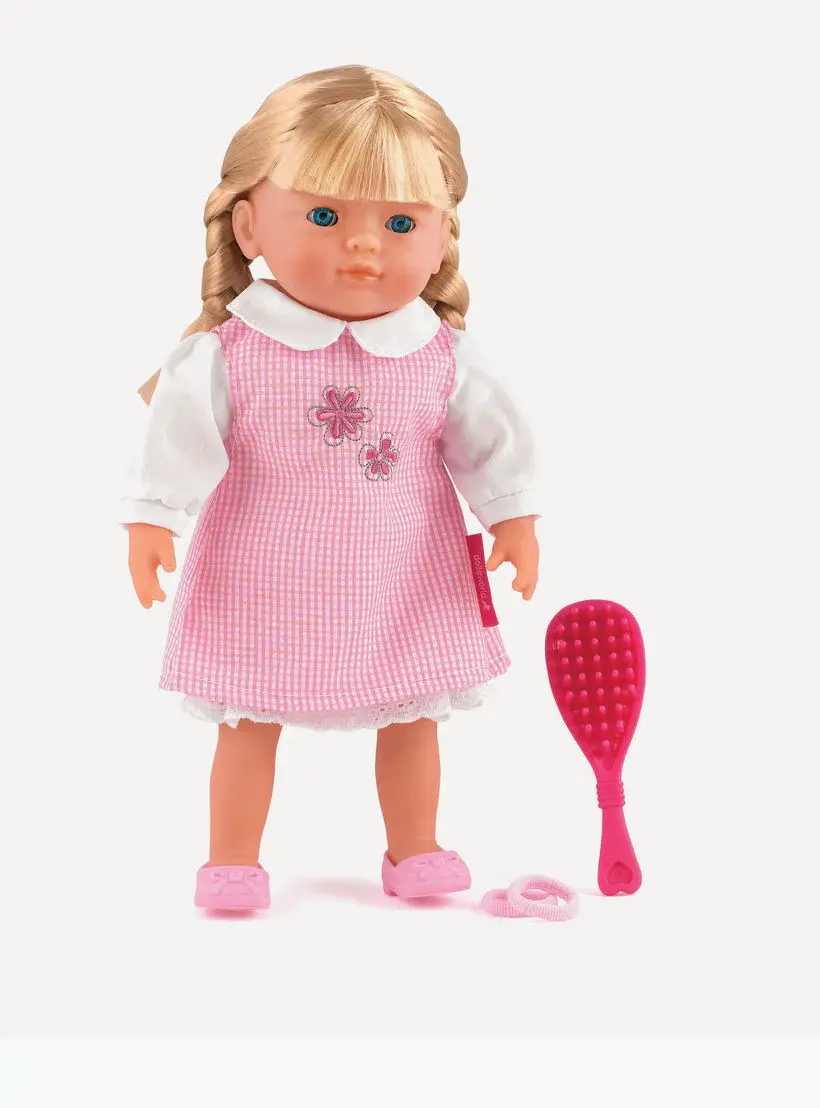 [109699652] Soft Bodied Girl Doll With Hair-36Cm (14 Inches) Doll Accessories