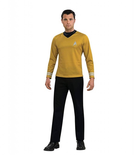 [29336044] Star Trek Costume, Kirk Gold M/Adult
