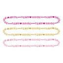 Team Bride Multipack Word Bead Necklaces Bridal & Wedding
