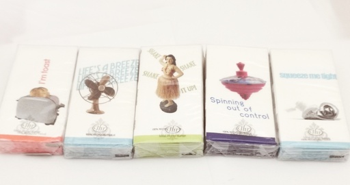 [60830078] Tissue Napkins-Click/Sniff