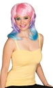 Tri Color Cotton Candy Wig