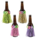 Tropical Jungle Grass Skirt Bottle Covers Hawaiian/Tropical