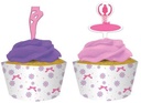 Tutu Much Fun - Cupcake Wrap W Pick