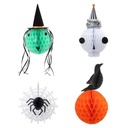 Vintage Halloween Honeycomb Heads