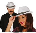 White Gangster Hat