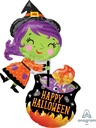Witch & Cauldron Supershape Foil