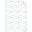 Wrapping Paper Sheet - Clouds