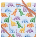Wrapping Sheet (26x19) Inches-Colorful Dinosaurs Dinosaurs & Dragons