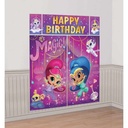 shimmer and shine - scene setter with props
