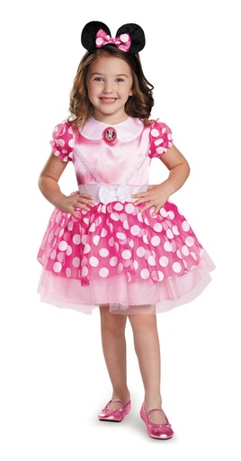 [D5-67807K] Pink Minnie Classic Tutu Girls Costume
