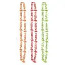 Fiesta Word Beads Neclace