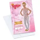 Childs Tights White Wristbands