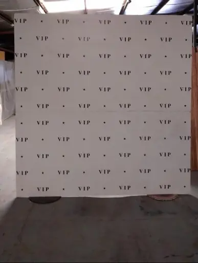 [FP-ART12] VIP Backdrop 218X225 Cm Rental