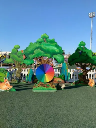 Wooden Game Rental-Spinning Wheel