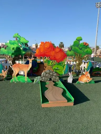 Wooden Game Rental-Forest Ball in The Hole