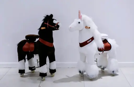 [EA-Pony Ride 1] Ride On Ponies 3 hour Rental- 2 Small Ponies