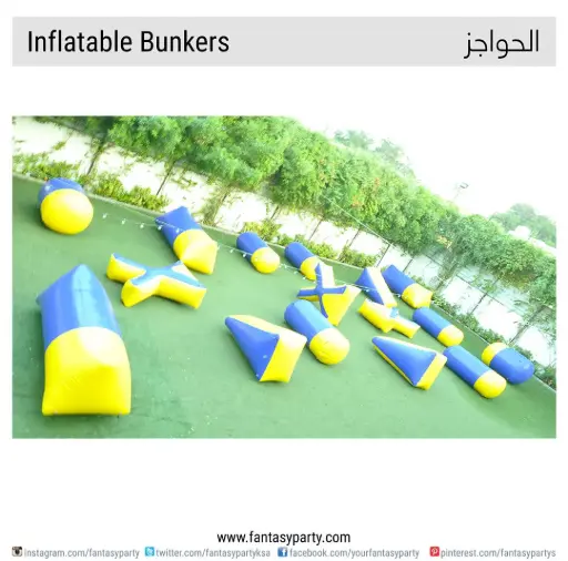 [IN-Bunkers] Inflatable Bunkers /pc Rental
