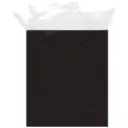 Jumbo Solid Glossy Bag (16 3/4 x 12 3/8W x 5 1/2D) Inch 