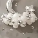 Star & Cloud Balloon Garland Party Decorations Set (61pcs)
