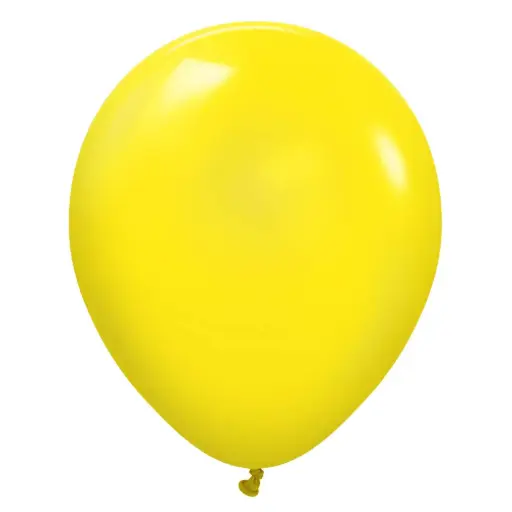 [920250415013] Balloons 100 pcs Yellow colour 