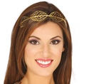 Golden Leaves Metal Tiara