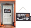 Sign Happy Halloween 34x19 Cm