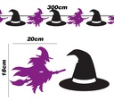 Witches Garland 300 Cm 20x18 Cm