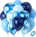 Collection 6 Blue Balloons